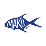 Mako Permit Vinyl Decals
